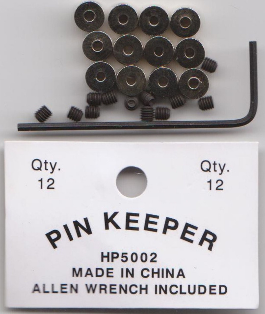 Pin Keepers (pack of 12)