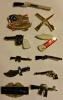 11 Different Gun and Knife Pins 