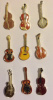 9 Musical Instrument Lapel Pins