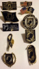 POW MIA Lot of 10 Different Hat / Lapel Pins - You Are Not Forgotten Flag