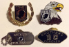 Lot of 4 different POW MIA pins